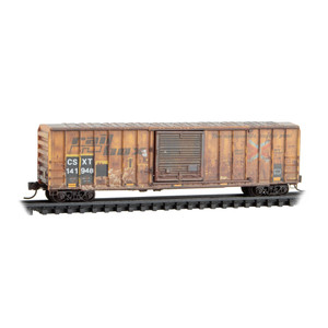 Micro Trains ~ N Scale ~ 50' Standard Boxcar ~ CSX #141948 ~ 02544439