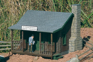 PIKO ~ G-Scale ~ Dr Reynolds Country Home, Building Kit ~ 62104 ~ OPEN BOX