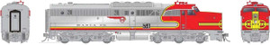 Rapido ~ HO Scale ~ PA-1 ~ Sound and DCC ~ Santa Fe #51L ~ 23545