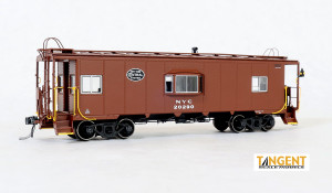 Tangent ~ HO Scale ~ N7 Class Steel Bay Window Caboose ~ New York Central #20220 ~ 60122-02