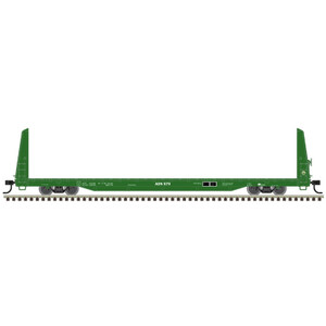 Atlas ~ HO Scale ~ Trainman ~ Bulkhead Flat Car ~ Ashley, Drew & Northern #552 ~ 20007947