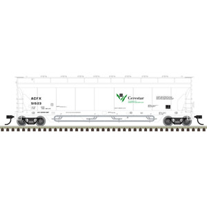 Atlas ~ N Scale ~ Pressureaide Hopper ~ Master ~ Cerestar ACFX #51523 ~ 50007349