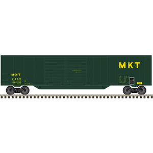 Atlas ~ N Scale ~ Trainman ~ 50' Double Door Box Car ~ Missouri-Kansas-Texas #2260 ~ 50007325
