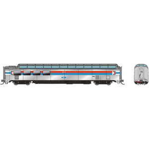 Rapido ~ N Scale ~ 3/4 Dome Lounges w/Flat Sides ~ Amtrak #9373 ~ 575013