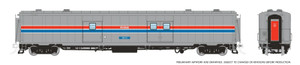 Rapido ~ HO Scale ~ PC&F Economy Baggage Car ~ Amtrak #1014 ~ 176022