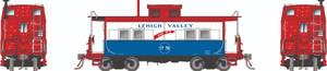 Rapido ~ HO Scale ~ Northeastern-style Steel Caboose ~ Lehigh Valley #1776 ~ 144040