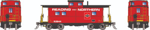 Rapido ~ HO Scale ~ Northeastern-style Steel Caboose ~ Reading & Northern #92844 ~ 144052