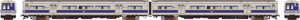 Rapido ~ HO Scale ~ Budd M3A Railcar Set ~ DC/DCC/Sound ~ Metro North #8062 + 8063 ~ 207561