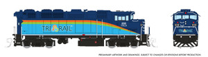 Rapido ~ N Scale ~ F59PH ~ DC/DCC/Sound ~ TriRail #830 ~ 519523