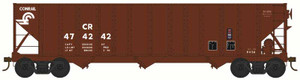 Bowser ~ HO Scale ~ Executive Line 100 Ton Hopper ~ Conrail #474242 ~ 44012