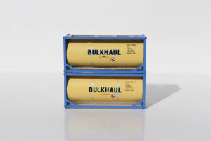 Jacksonville Terminal JTC ~ N Scale ~ BULKHAUL 20' Standard Tank Container ~ 205214