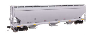 WalthersMainline ~ HO Scale ~ 60' NSC 5150 ~ 3-Bay Covered Hopper ~ Unlettered ~ 910-7755