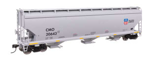 WalthersMainline ~ HO Scale ~ 60' NSC 5150 ~ 3-Bay Covered Hopper ~ Union Pacific #20643 ~ 910-7747