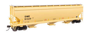 WalthersMainline ~ HO Scale ~ 60' NSC 5150 ~ 3-Bay Covered Hopper ~ Dakota, Minnesota & Eastern #51329 ~ 910-7750