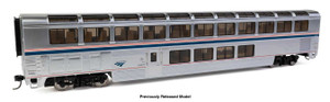 WalthersProto ~ HO Scale ~ 85' Superliner I Lounge ~ Lighted ~ Amtrak #33002 ~ 920-12046