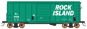 Intermountain ~ HO Scale ~ AAR 10'6" Boxcar ~ Dreadnaught Ends ~ Rock Island #47426 ~ IMR-38714-02