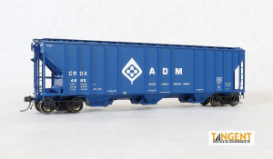 Tangent ~ HO Scale ~ GATC 4500 Covered Hopper ~ CRDX #4881 ~ 28013-02