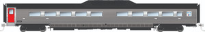 Rapido ~ HO Scale ~ Budd Roger Williams Unpowered Car ~ Amtrak ~ 16409