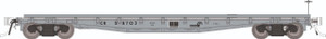 Rapido ~ HO Scale ~ F30A 50' Flat Car w/Deck Rails ~ Conrail MOW #59001 ~ 138108-59001