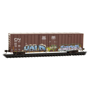 Micro Trains ~ N Scale ~ 60' Rib Side High-Cube Boxcar ~ Canadian National #794962 ~ 12344160