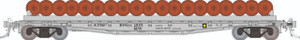 Rapido ~ HO Scale ~ F30D 50' Wheel Flat Car ~ Atchison, Topeka & Santa Fe #198208 ~ 138501-198208