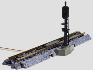 Kato ~ N Scale ~ UniTrack Automatic 3-Color Signal SX Left Handed Straight Track ~ 20-606-1