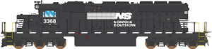 Intermountain ~ N Scale ~ EMD SD40-2 ~ Norfolk Southern #3379 ~ Standard DC ~ 69326-07