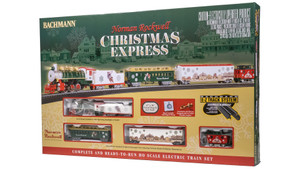 Bachmann ~ HO Scale ~ Norman Rockwell Christmas Express Train Set ~ 00774