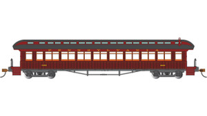 Bachmann ~ HO Scale ~ 1900s Era 68' Passenger Car ~ Pennsylvania Railroad #8177 ~ 12802