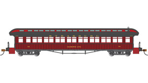 Bachmann ~ HO Scale ~ 1900s Era 68' Passenger Car ~ Strasburg Rail Road #59 ~ 12807