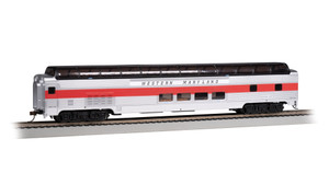 Bachmann ~ HO Scale ~ 85' Budd Full Dome ~ Western Maryland Scenic Railroad #1391 ~ 13009