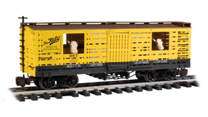 Bachmann ~ G Scale ~ Animated Stock Car ~ MKT #4517 with Cattle ~ 98708