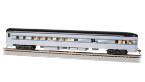 Bachmann ~ HO Scale ~ 85' Smooth-Side Observation Car ~ New York Central "Manhattan Island" ~ 14313