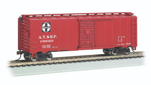 Bachmann ~ HO Scale ~ 40' Steam Era Boxcar ~ Santa Fe #136023 ~ 15016