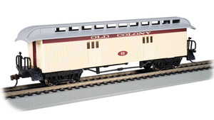 Bachmann ~ HO Scale ~ Baggage Car (1860-1880 era) ~ Old Colony Railroad #90 ~ 15306