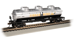 Bachmann ~ HO Scale ~ 40' Three-Dome Tank Car ~ Gibson Wine Co. #459 ~ 17115