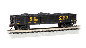 Bachmann ~ N Scale ~ 40' Gondola ~ CSX #484155 ~ 17255