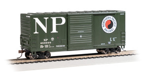 Bachmann ~ HO Scale ~ 40' Hi-Cube Boxcar ~ Northern Pacific #659999 ~ 18207