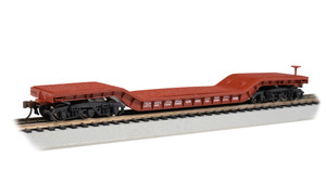 Bachmann ~ HO Scale ~ 52' Center-Depressed Flat Car ~ Pennsylvania Railroad #435493 ~ 18339