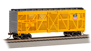 Bachmann ~ HO Scale ~ 40' Stock Car ~ Union Pacific #47754 ~ 18519