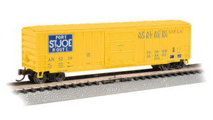 Bachmann ~ N Scale ~ ACF 50'6" Outside-Braced Boxcar ~ Port St. Joe Route #5219 ~ 19666