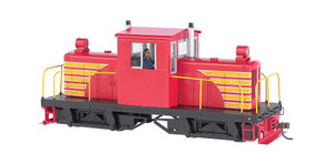 Bachmann ~ On30 Scale ~ Whitcomb 50-Ton ~ Painted Unlettered, Red W/ Yellow ~ DCC Version ~ 29204