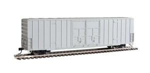 WalthersMainline ~ HO Scale ~ 60' High Cube Plate F Horizontal Post Boxcar ~ Undecorated ~ 910-3100