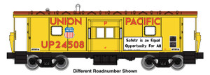 WalthersMainline ~ HO Scale ~ International Bay Window Caboose ~ Union Pacific #24554 ~ 910-8682