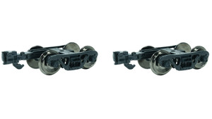 Bachmann ~ Large Scale ~ 1:29 Roller Bearing Trucks with Metal Wheels (2 per pack) ~ 92430