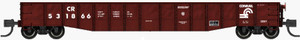 Bluford Shops ~ N Scale ~ 52'6" 15-Panel Mill Gondola ~ Lightly Dented ~ Conrail #CR 531866 ~ 52260