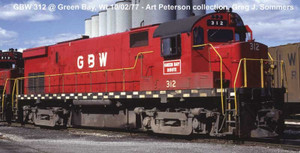 Bowser ~ HO Scale ~ ALCo C424 ~ DCC Sound ~ Green Bay & Western #313 ~ 26062