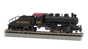 Bachmann ~ N Scale ~ USRA 0-6-0 Switcher & Tender ~ Pennsylvania Railroad #5281 ~ 50553