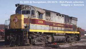 Bowser ~ HO Scale ~ ALCo C425 ~ Standard DC ~ Erie Lackawanna #2451 ~ 26096