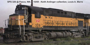 Bowser ~ HO Scale ~ ALCo C425 ~ DCC Sound ~ Spokane Portland & Seattle #320 ~ 26132